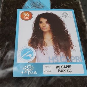 BRAND NEW 3/4 WIG